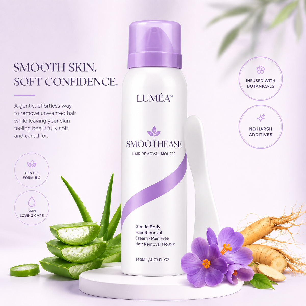 Luméa™ SmoothEase Hair Removal Cream